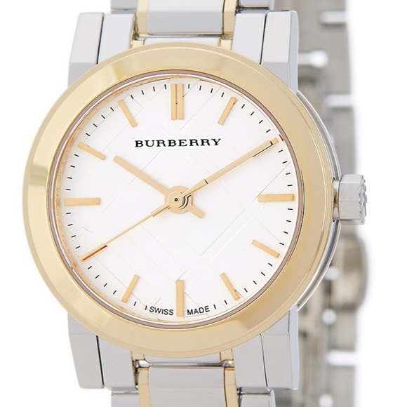 Burberry Two Tone City Bracelet Watch, 26mm - Picture 5 of 6
